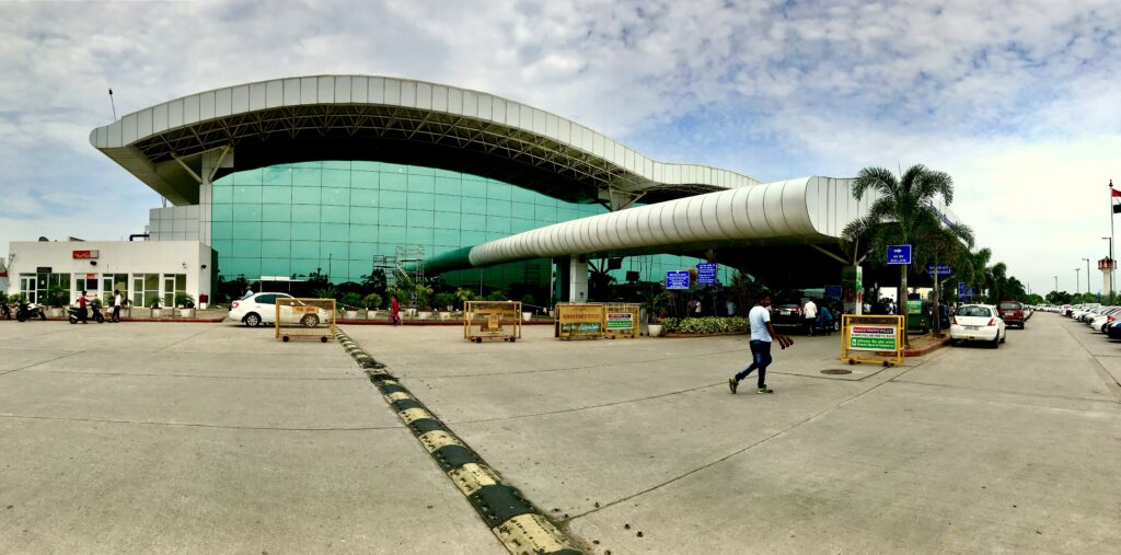 panorama of birsa munda airport